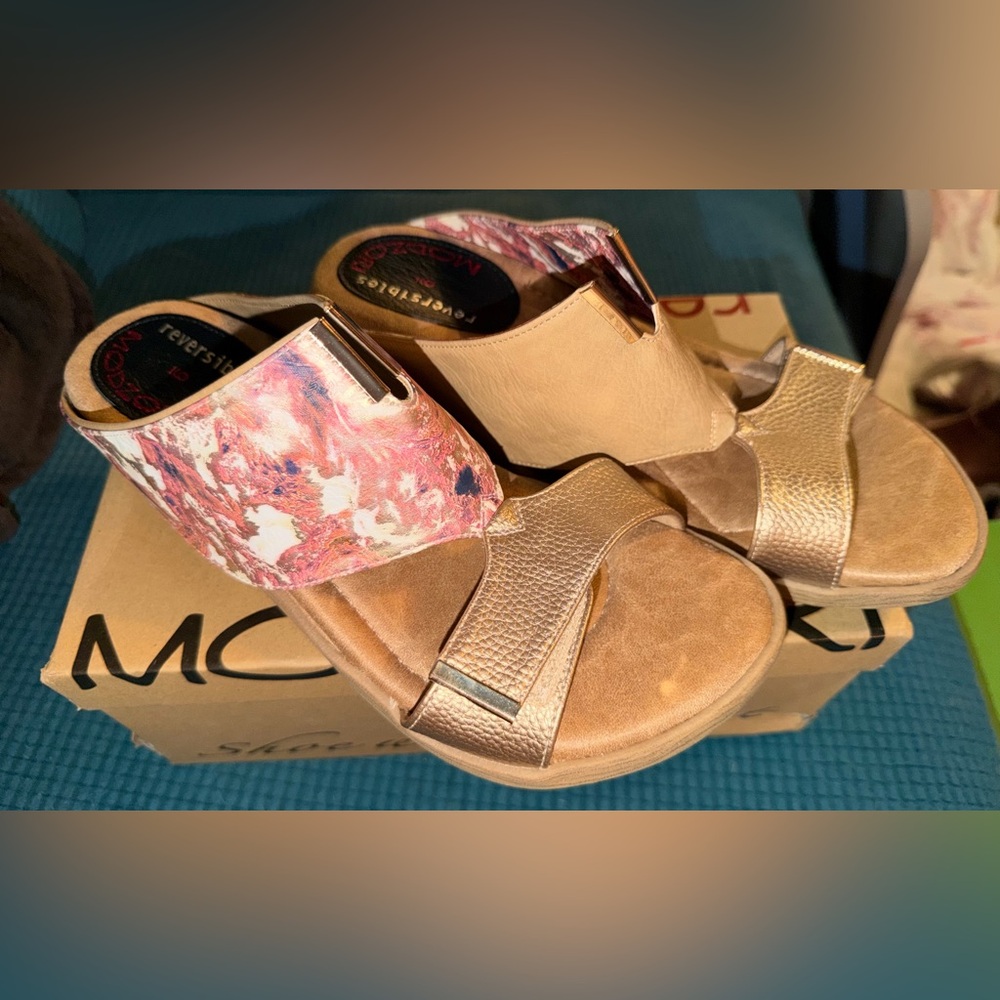 Modzori Reversible Sandals Kleo 2 - Multicolor. NIB Size 9